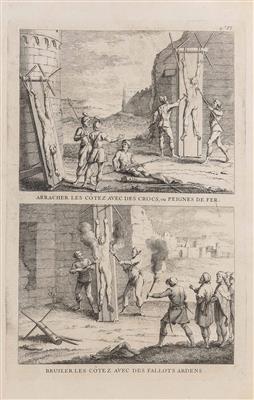 Konvolut von 10 barocken Kupferstichen, Frankreich um 1700 - Velikonoční aukce