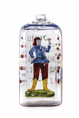 Branntweinflasche, wohl Freudenthal, datiert 1745 - Velikonoční aukce