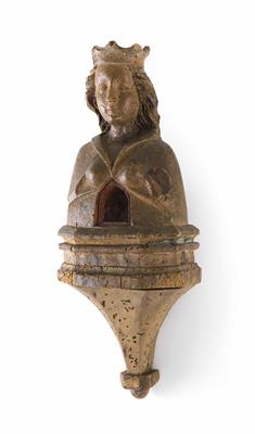 Gotische Reliquienbüste einer weiblichen Heiligen, Süddeutsch, um 1480 - Osterauktion