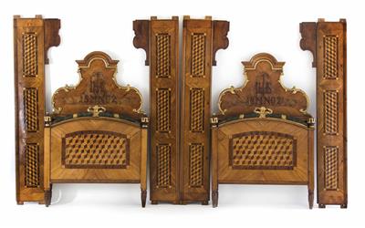 Paar josefinische Betten, Alpenländisch um 1800 - Easter Auction