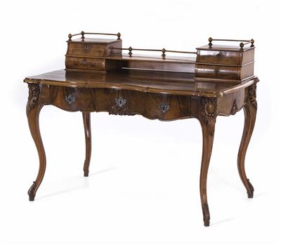 Schreibtisch im Barockstil, Mitte 19. Jahrhundert - Asta di pasqua