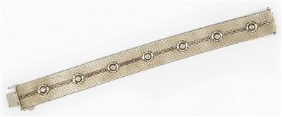 Brillantarmband zus. ca. 0,50 ct - Schmuck, Taschen- und Armbanduhren, Kunst des 20. Jahrhunderts