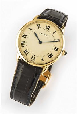 Cartier Ronde Louis Mecanique - Schmuck, Taschen- und Armbanduhren, Kunst des 20. Jahrhunderts