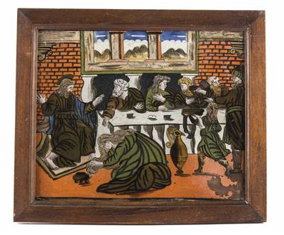 Hinterglasbild, Tirol 16./17. Jahrhundert - Vánoční aukce