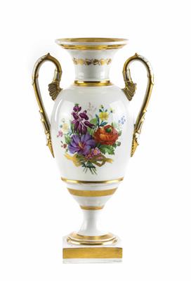 Alt-Wiener Vase, Wiener Porzellanmanufaktur, 2. Viertel 19. Jahrhundert - Weihnachtsauktion
