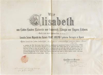 Kaiserin Elisabeth von Österreich - Christmas auction
