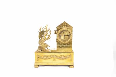 Biedermeier-Bronzekaminuhr, Wien, um 1820/30 - Velikonoční aukce