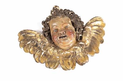 Geflügelter Engelskopf, Süddeutsch/Österreichisch, 1. Hälfte 17. Jahrhundert - Easter Auction