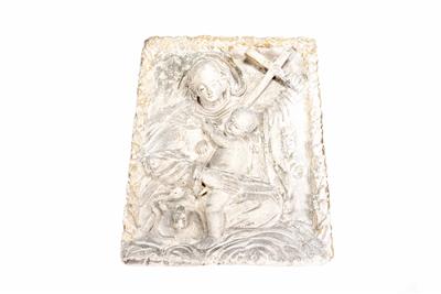 Relief mit Madonna mit Kind, vermutlich nach italienischem Renaissance-Vorbild, 19. Jahrhundert - Velikonoční aukce