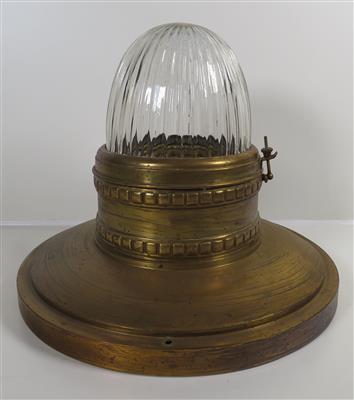 Jugendstil-Deckenlampe, in Anlehnung an Entwürfe von Otto Wagner, um 1910 - Gioielli, orologi, arte del XX secolo