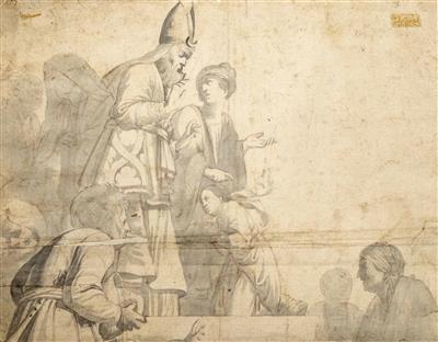 Italienische Schule, Anfang 17. Jahrhundert, Werkstatt bzw. Umkreis Carlo Saraceni - Weihnachtsauktion, Gemälde und Antiquitäten