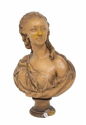 Porträtbüste Madame du Barry, nach Augustin Pajou, letztes Viertel 19. Jahrhundert - Easter Auction