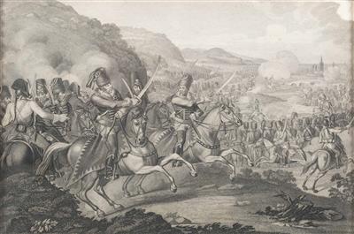 Konvolut von 5 Darstellungen König Friedrich II. v. Preußen(1712/1740-1786) und seine Feldzüge - Easter Auction