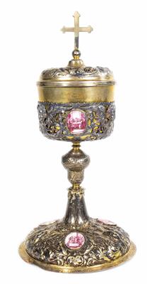 Prunk-Ciborium, Österreich, Wien, vom Jahr 1693 - Osterauktion