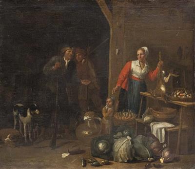 Jan Jozef Horemans I (Antwerpen 1682-1759), Umkreis, 18. Jahrhundert - Christmas auction