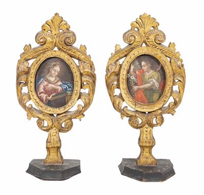 Zwei Andachtsbilder, Alpenländisch, 18. Jahrhundert - Christmas auction