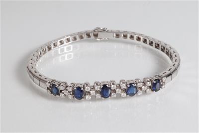 Diamantarmband zus. 0,72 ct - Adventauktion