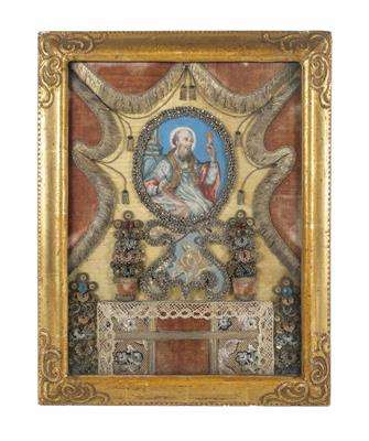 Klosterarbeit, Italienisch, 18. Jahrhundert - Easter Auction