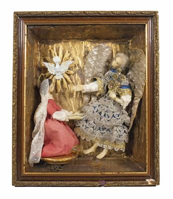 Klosterarbeit, Italienisch?, 19./20. Jahrhundert - Easter Auction