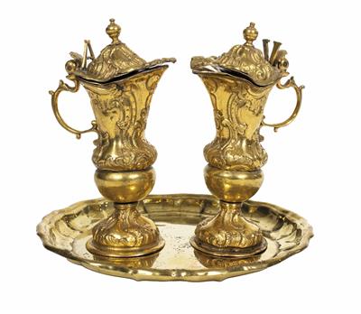 Paar Messkännchen, 2. Hälfte 18. Jahrhundert und später - Easter Auction