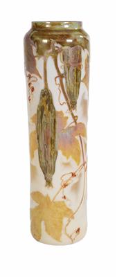Vase mit Kürbisranken, Legras  &  Cie., St. Denis, 1900/14 - Asta estiva