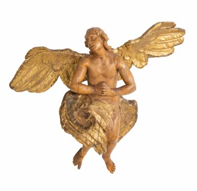 Cherub, 18. Jahrhundert - Christmas auction - Silver, glass, porcelain, graphics, militaria, carpets