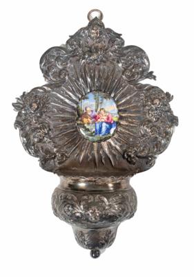 Weihwasserkessel, Augsburg, um 1680/90 - Vánoční aukce - Stříbro, sklo, porcelán, Moderní umění grafika, koberce