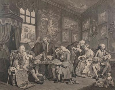 William Hogarth - Christmas auction - Silver, glass, porcelain, graphics, militaria, carpets