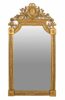 Salonspiegel im Louis XVI.-Stil, 19. Jahrhundert - Osterauktion