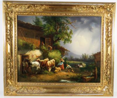 Friedrich Gauermann, Nachahmer, Ende 19. Jahrhundert - Summer auction