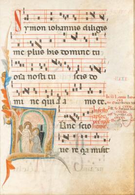 Antiphonar, wohl Deutsch, 15. Jahrhundert - Asta di Natale