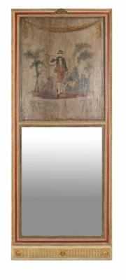 Trumeau im Empirestil, unter Verwendung verschieden alter Teile, vornehmlich 19. Jahrhundert - Vánoční aukce