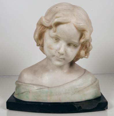 Jugendstil Mädchenbüste, Anfang 20. Jahrhundert - Porcelán, sklo a sběratelské předměty
