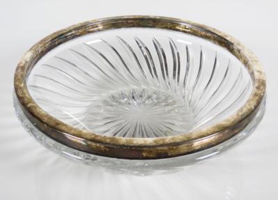 Schale mit Silbermontierung, Deutsch, Anfang 20. Jahrhundert - Porzellan, Glas und Sammelgegenstände