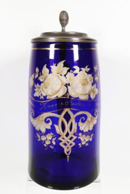 Andenken-Bierkrug, 19. Jahrhundert - Porzellan, Glas und Sammelgegenstände