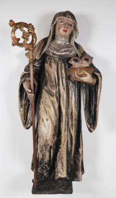 Hl. Odilia, wohl Elsas, 18. Jahrhundert - Porcellana, vetro e oggetti da collezione