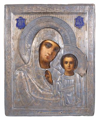Russische Ikone, Anfang 20. Jahrhundert - Porcellana, vetro e oggetti da collezione