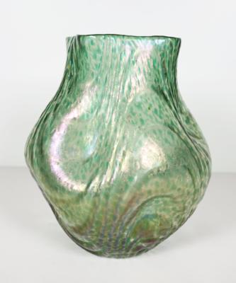 Vase, Johann Lötz Witwe, Klostermühle, um 1904 - Porcelán, sklo a sběratelské předměty