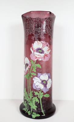 Zylindervase, wohl Legras  &  Cie, St. Denis, um 1900 - Porcellana, vetro e oggetti da collezione