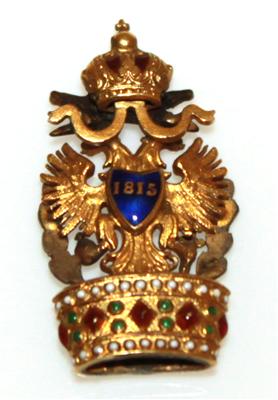 Miniatur zum Orden der Eisernen Krone - Sonderauktion Kunst und Antiquitäten