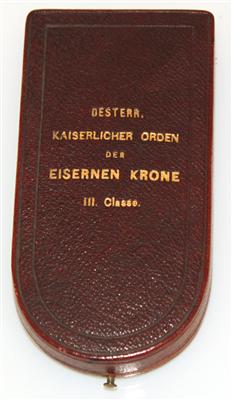 Orden der Eisernen Krone - Um?ní a starožitnosti