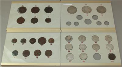 Konvolut Silber- und Metallmünzen - Sonderauktion Kunst und Antiquitäten