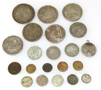Konvolut Silbermünzen - Sonderauktion Kunst und Antiquitäten