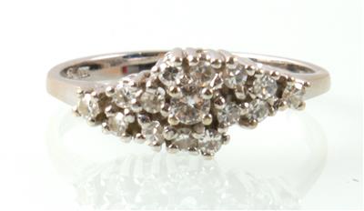 Brillant-Diamantring zus. ca.0,30 ct - Jewellery