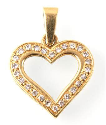 Diamantanhänger zus. ca.0,25 ct - Jewellery