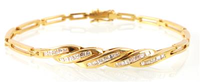 Diamantarmband zus. ca. 0,45 ct - Jewellery