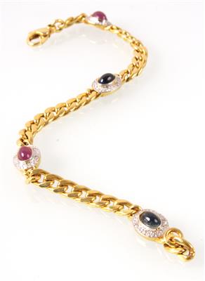 Diamantarmkette zus. ca. 0,10 ct - Jewellery