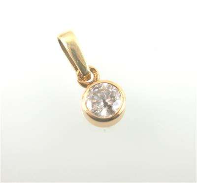 Brillantanhänger ca. 0,35 ct - Jewellery