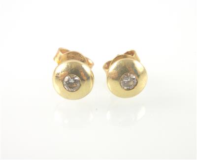 Brillantohrstecker zus. ca. 0,15 ct - Gioielli