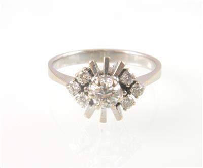 Brillantring zus. ca. 0,55 ct - Klenoty